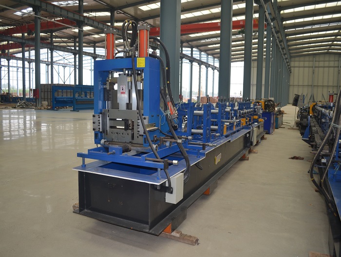 Mexico Customer Order C Z Purlin Roll Forming Machine