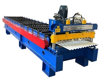 762/836/850/988 roof and wall panel corrugated sheet forming machine