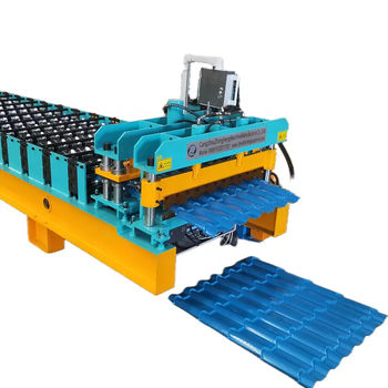 Glazed Tile Roll Forming Machinery Glazed Tile Making Machine Step Tiles Roll Forming Machines