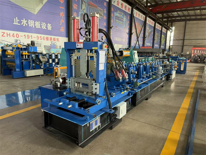 Auto- change -size- CZ -purlin- forming- machine